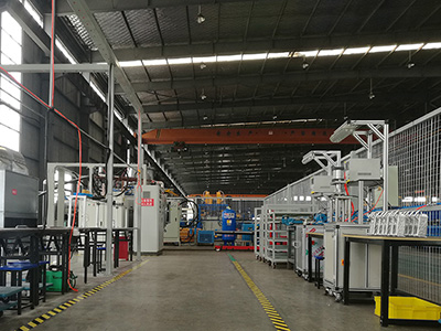 EGR cooler production line